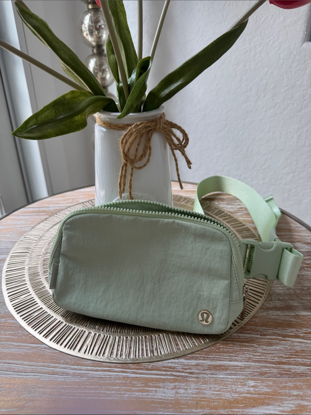 lululemon athletica Light Mint Crossbody Belt Bag